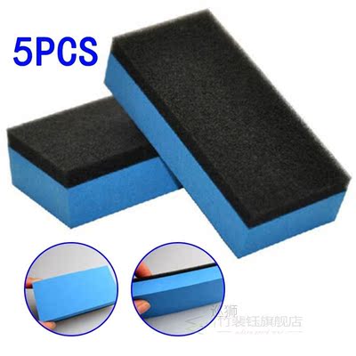 Set Car Coating Sponges Car Coating EVA Sponge Rectangle Rep