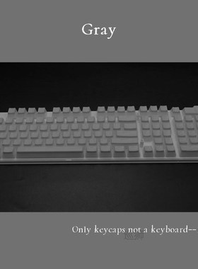108pcs/set PBT OEM Transparent Pudding Keycaps For Gaming Me