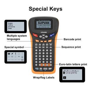 Supvan Labeling Machine Thermal Transfer Sticker Label Maker