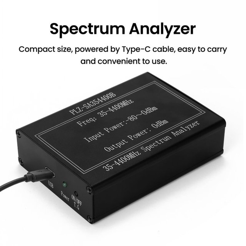PLZ-SA354400B Simple Spectrum Analyzer 35-4400mhz Amplitude
