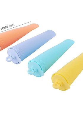 1pc Kids Silicone Ice Pop Mold with Lid DIY Popsicles Mould