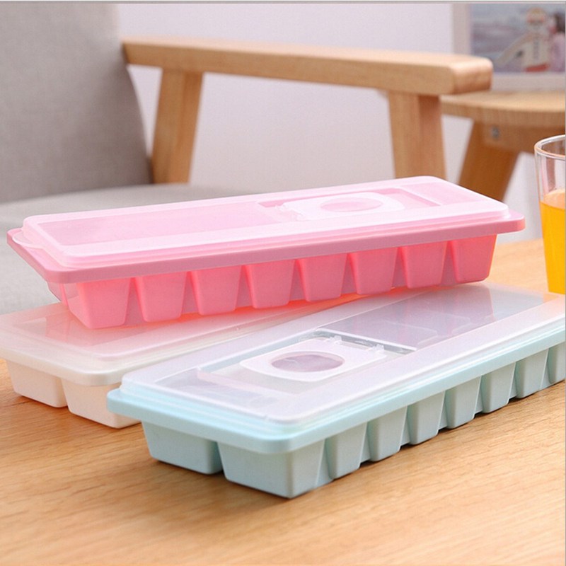Kitchen Ice Cube Tray Mould 16 Grid Ice Cube Maker Mold With