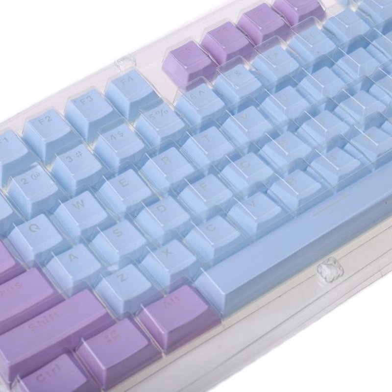 Translucent Double Shot PBT 104 KeyCaps Backlit for cherry M