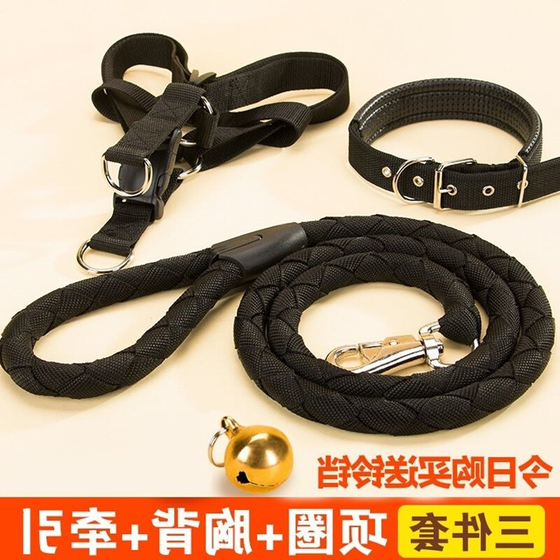 Pet traction collar Walk a dog Rope Large pets Lasso