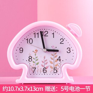 Alarm clock students with cute cartoon alarm for children