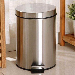 StainleSS Steel duStbin pedal type houSehold living room