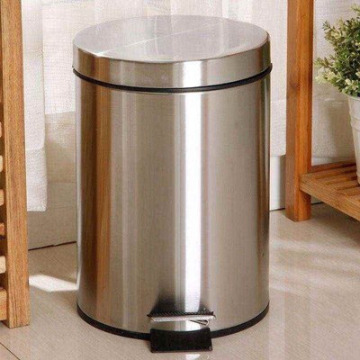StainleSS Steel duStbin pedal type houSehold living room