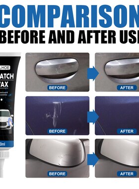 Car Scratch Removal Kit Car Body Compound Wax Paint Paste Se