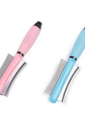 Double Sided Pet Brush For Grooming  Massaging Dogs Cats