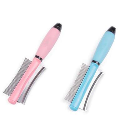 Double Sided Pet Brush For Grooming  Massaging Dogs Cats