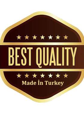 Traditional Turkish Coffee Cup Boxed Set with 6 Cups and 6