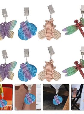 8Pcs Decorative Tablecloth Clips Insect Shaped Tablecloth