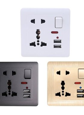 \rBritish Standard Wall Power Socket Switch Control 13A 5 Ho