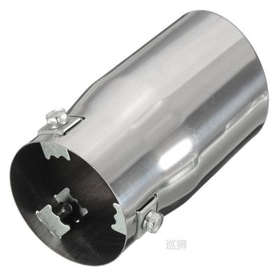 Vehicle Chrome Exhaust Pipe Tip Car Auto Muffler Steel Stain