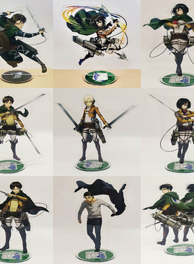 Attack on Titan Anime Figure Acrylic Stand Model Toy