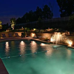 1pcs IP68 LED Waterproof Underwater Light Pond Waterfall Fou