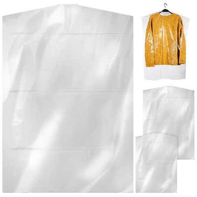 60 Pcs Clothes Covers Garment Storage Bags Winter Coat Bags