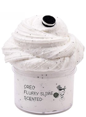 60ml/120ml Slime Fluffy Lizun DIY Kit Modeling Clay Light Pl