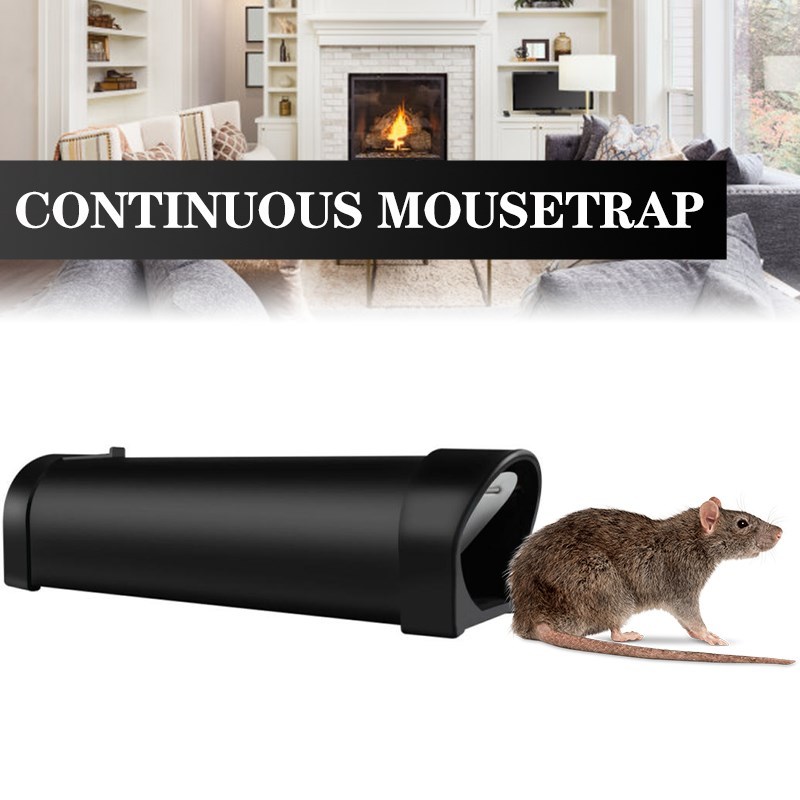 1Pcs Mousetrap Live Mouse Trap No Kill Plastic Reusable Smal