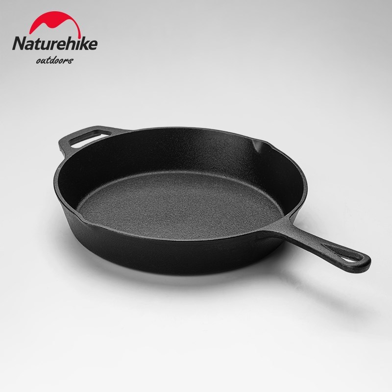 Naturehike Cast Iron Frying Pan Cast Iron Outdoor Picnic Pic