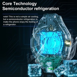 Mobile Phone Cooler Semiconductor Cooling Fan for iPhone Hua