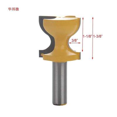 1/2 pouces tige routeur peu coupe fraise CNC outil peu trava
