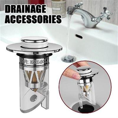 Floor Drain Stopper Basin Sink Bouncing Filter For Bathroom