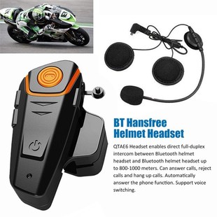 Headset Intercom Communication Motorcycle-Helmet Bluetooth 3