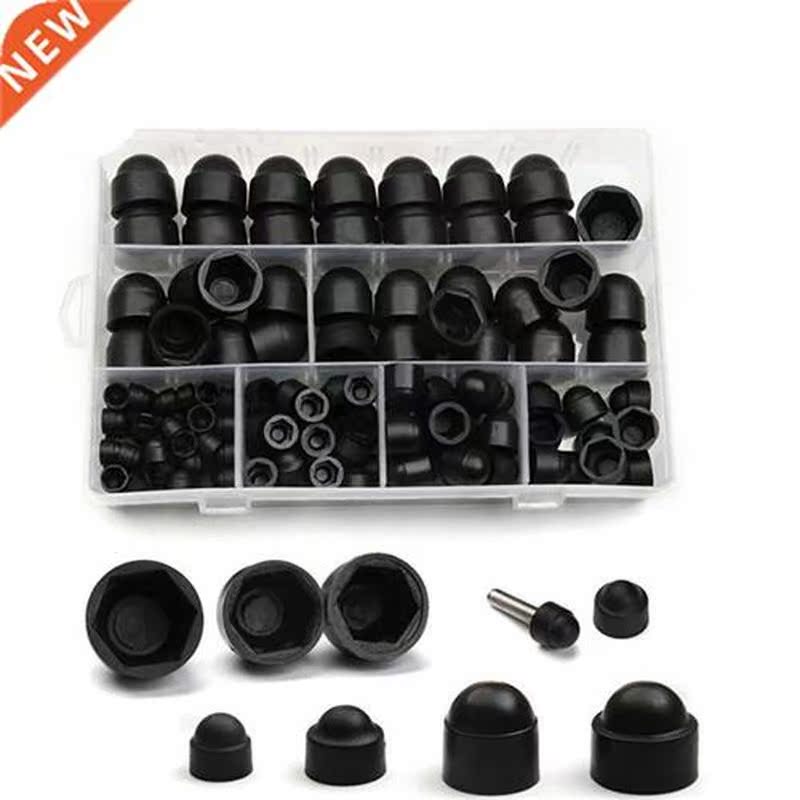 145Pcs Hex Nut Cover Protective M4-M12 Bolt Cap Protection C