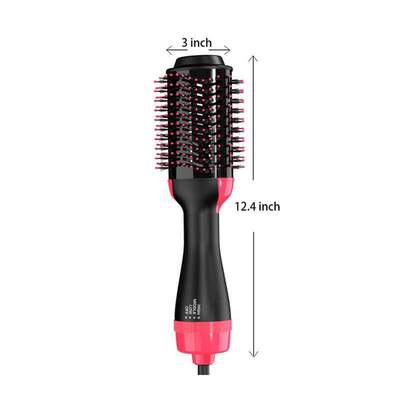 Ulelay New Hair Straightener Electric Hot Air Brush Nylon Pi