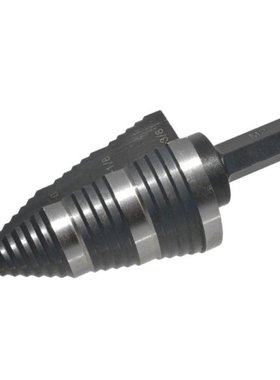 51BD Dual-Fluted Stepper Bit for Cutting Metals Plastic Copp