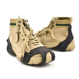 1 Pair Climbing Crampons Rubber Steel 6/10 Studs Ice