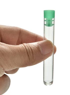 10pcs Hard plastic tube polystyrene test tube high transpare