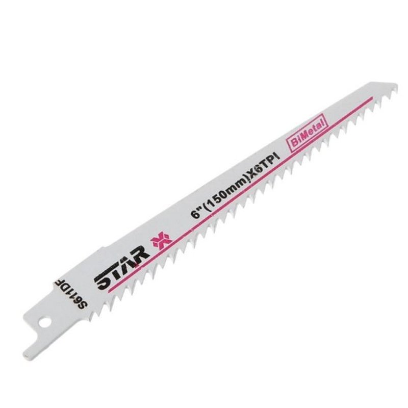 High Carbon Steel/Bi-Metal  S611DF 150mm 6 Reciprocating Sa