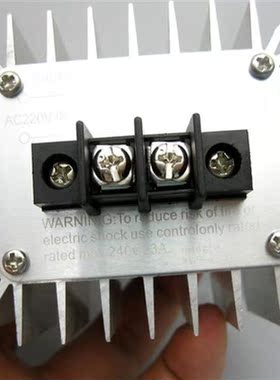 2pcs AC 5000W SCR Voltage Regulator Switch AC 220V Speed Tem