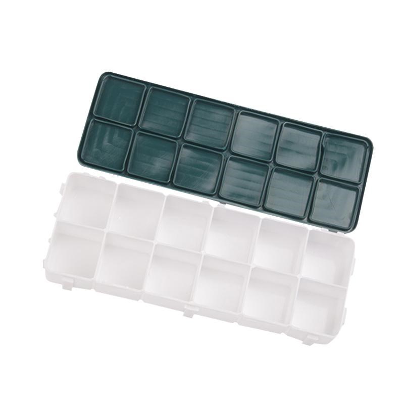 *Compartt Palette Waterproof Color Leaking Plastic Box Pigt