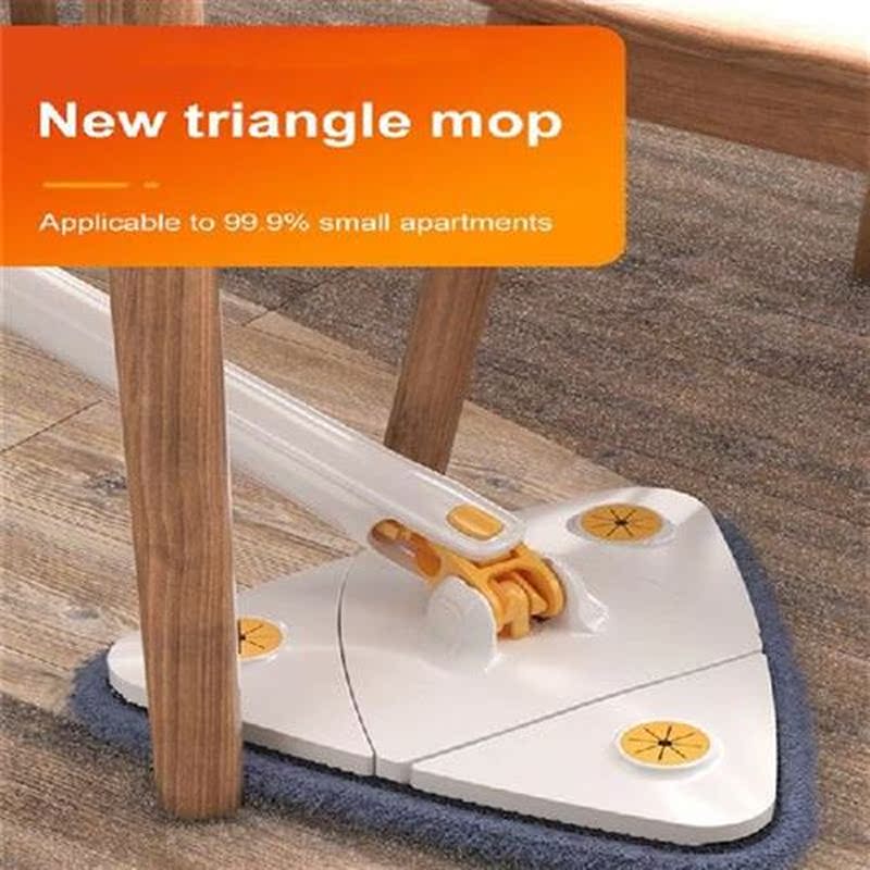 Telescopic Triangular Mop 360 Rotatable Cleaning Mop Self