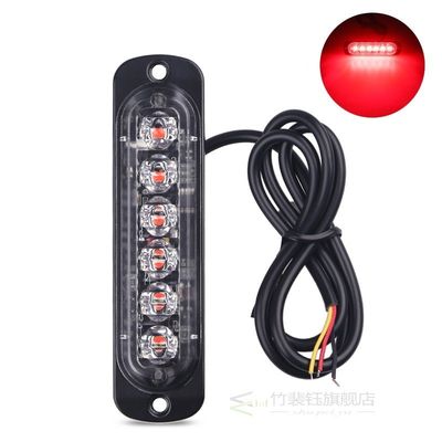 6 LED Truck Warning Light Signal Light Car SUV Vehicle Motor