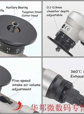 Mini Chamfering Machine Deburring Hand Hold Metal Trimming C