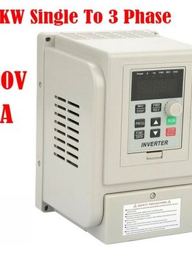 AT1-2200X AC220V 2.2kW Single To 3 Phase VFD Variable Freque