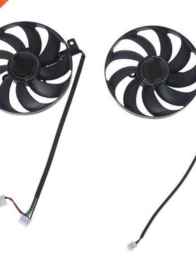 K1KF 2Pcs 88mm/3.46in T129215SU VGA Fan for GTX1660 DUAL RTX