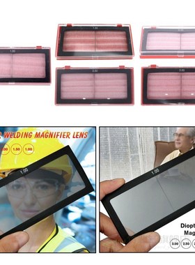 1pcs 1-3.0 Diopter Welding Magnifier Lens Welder Screen Helm