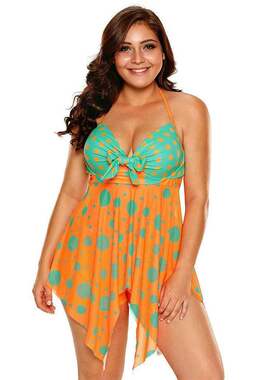 Summer new solid split swimsuit beach bikini 度假比基尼欧美