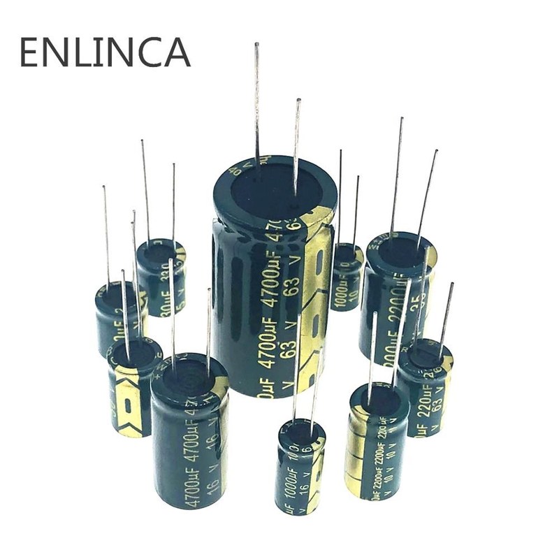 20-500pcs 4v 6.3v 10v 16v 25v 35v 50v 63v 250v 400v 22uf 33u