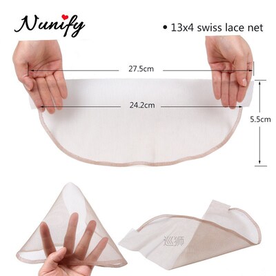 13*4 13*6 360 Lace Net Basement Foundation For Making Closur