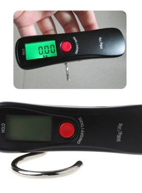 50kg/10g Portable Electronic Digital LCD Travel Luggage Weig