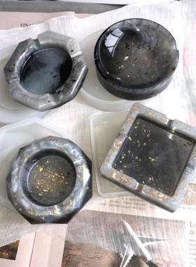 DIY Crystal Epoxy Resin Mold Round/Square/Rhombus/Polygon As