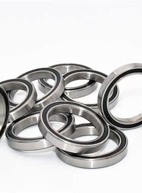 10pcs 6704RS 50*62*6(mm) free shipping chrome steel rubber