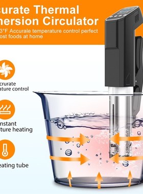 Food Sous-vide Cooker Immersion Heater Circulator Accurate T