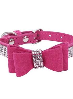 Fashion Bling Diamonds Puppy Collar Adjustable Kitten Neck